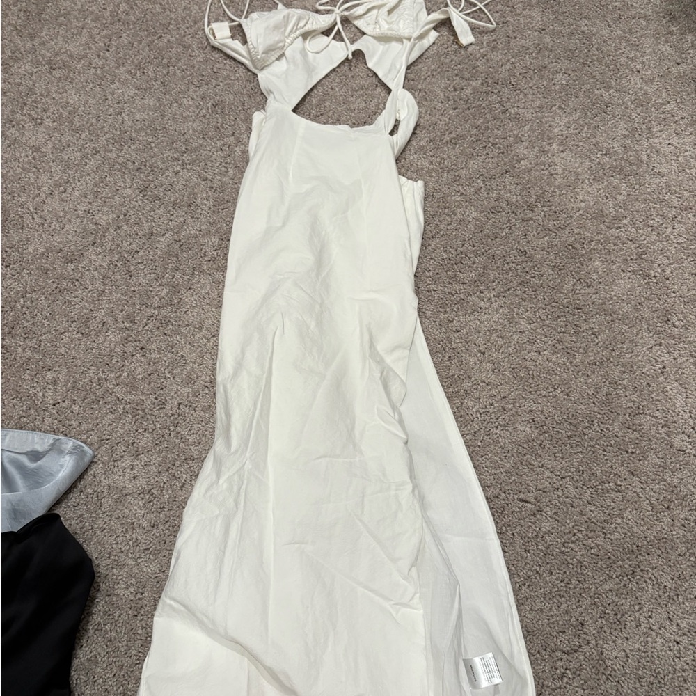 SOLD - Sabo Skirt White Maxi Dress